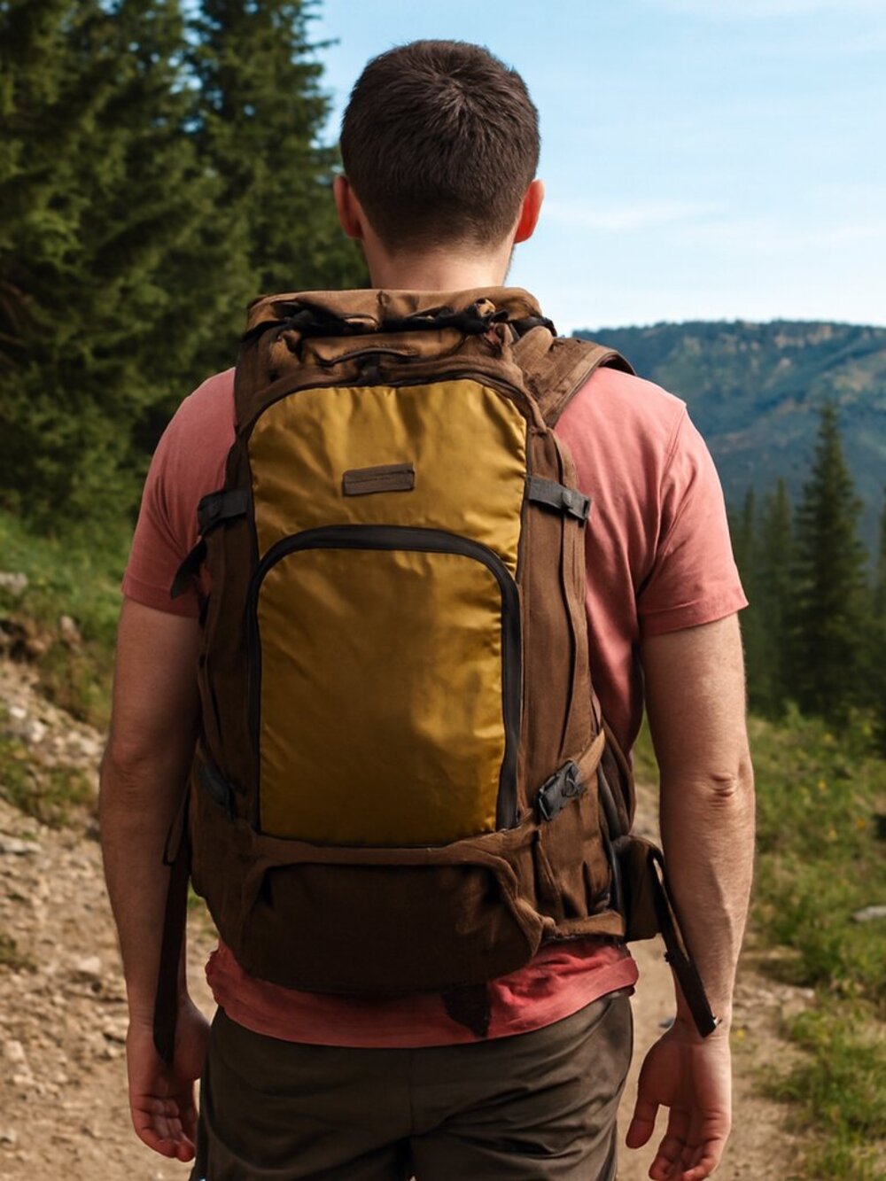 REI Pinnacle Hiking Alpine Backpack Model 13104 65 Liters 4 pounds 9 oz